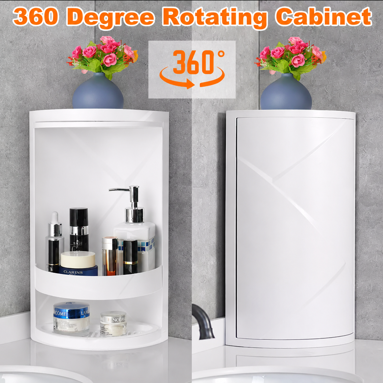 ChatGPT Image Jun 24, 2026, 03_34_55 PM Joyclick 2 Layer Corner Cabinet Wall Mounted Bathroom Storage Organizer for Bathroom & Washroom - Image 1